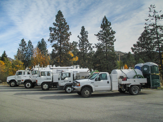 Superior Septic Truck Fleet | Pump Trucks and Septic Services